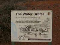 Een speciaaltje:  The Water Crater
